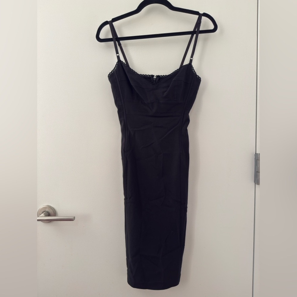 Vintage 90s Ticci Tonetto Bodycon Corset Dress with Built-In Bra Size Small S